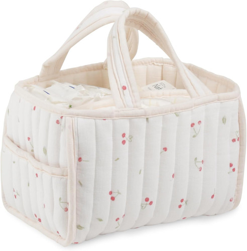 Nappy caddy ditsy cherry - cherry,