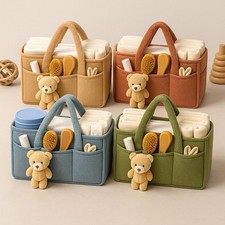 Baby Nappy Caddy Organiser New