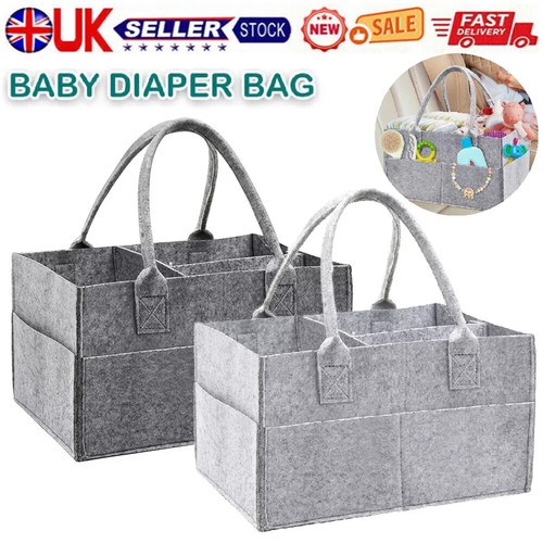 Felt baby diaper caddy nursery - felt,