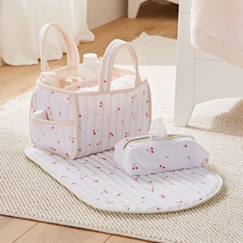 Nappy caddy set ditsy cherry - nappy,