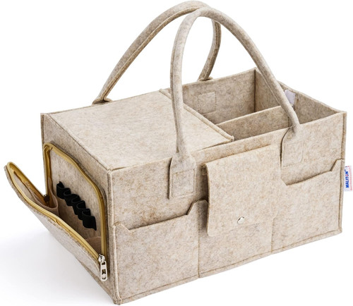 Nappy caddy with - lid,, 8